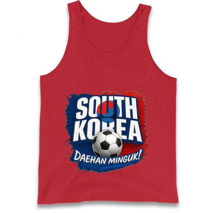 South Korea Football Tank Top