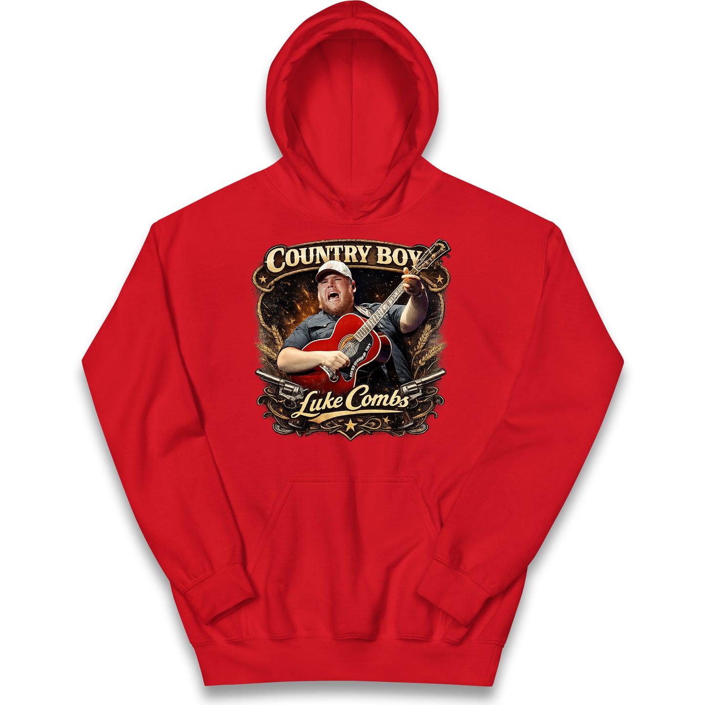 Luke Combs Kids Hoodie