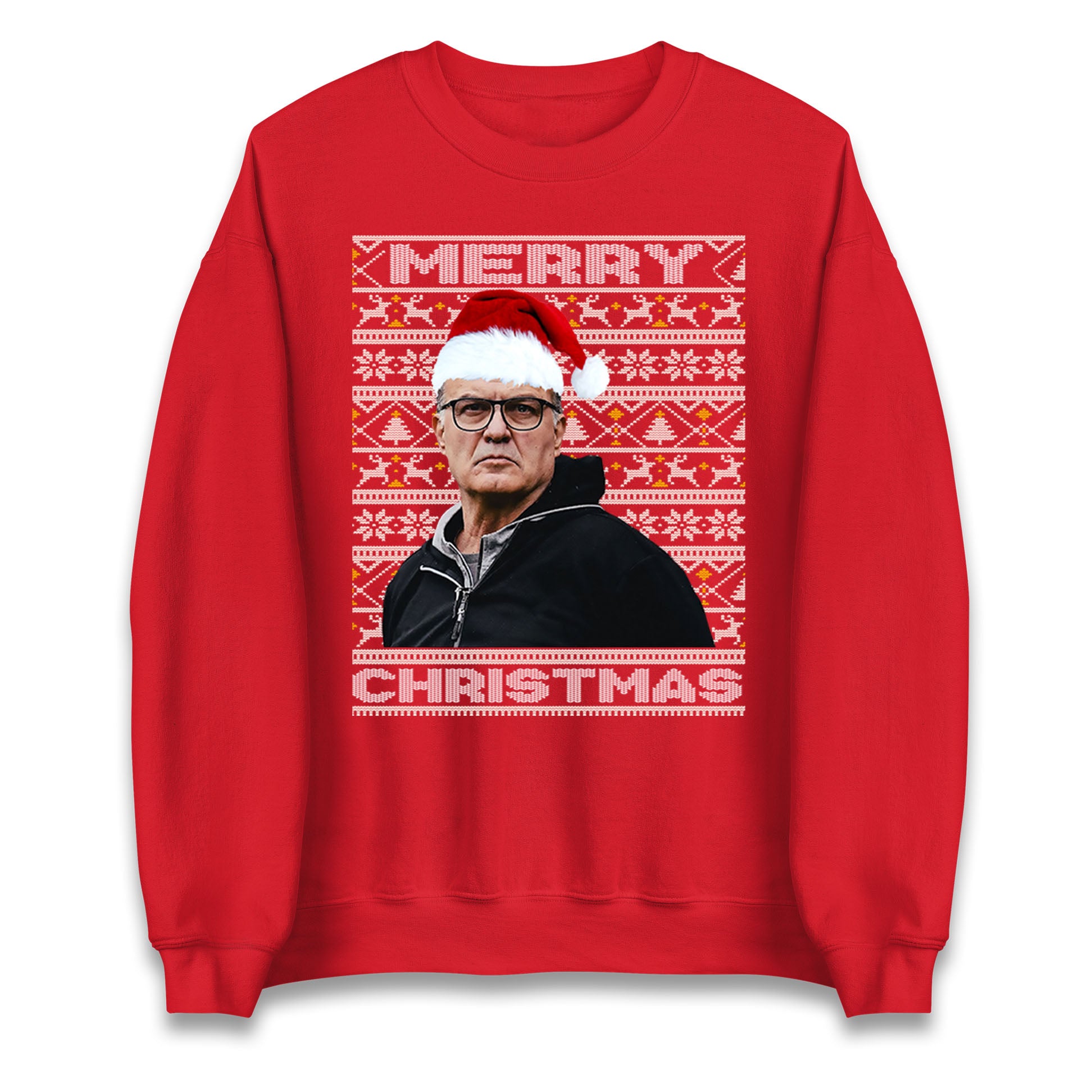 marcelo bielsa christmas sweatshirt