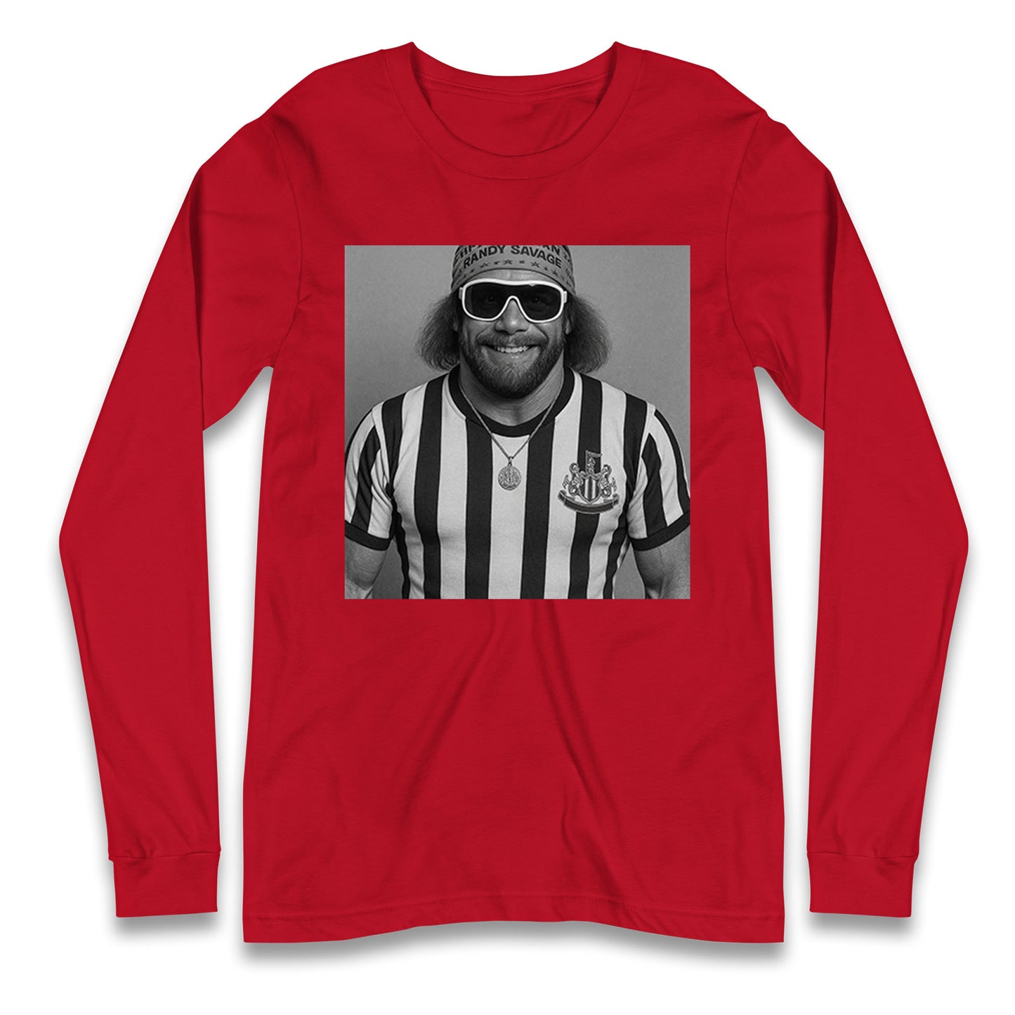 Macho Man Newcastle United Longsleeve T Shirt