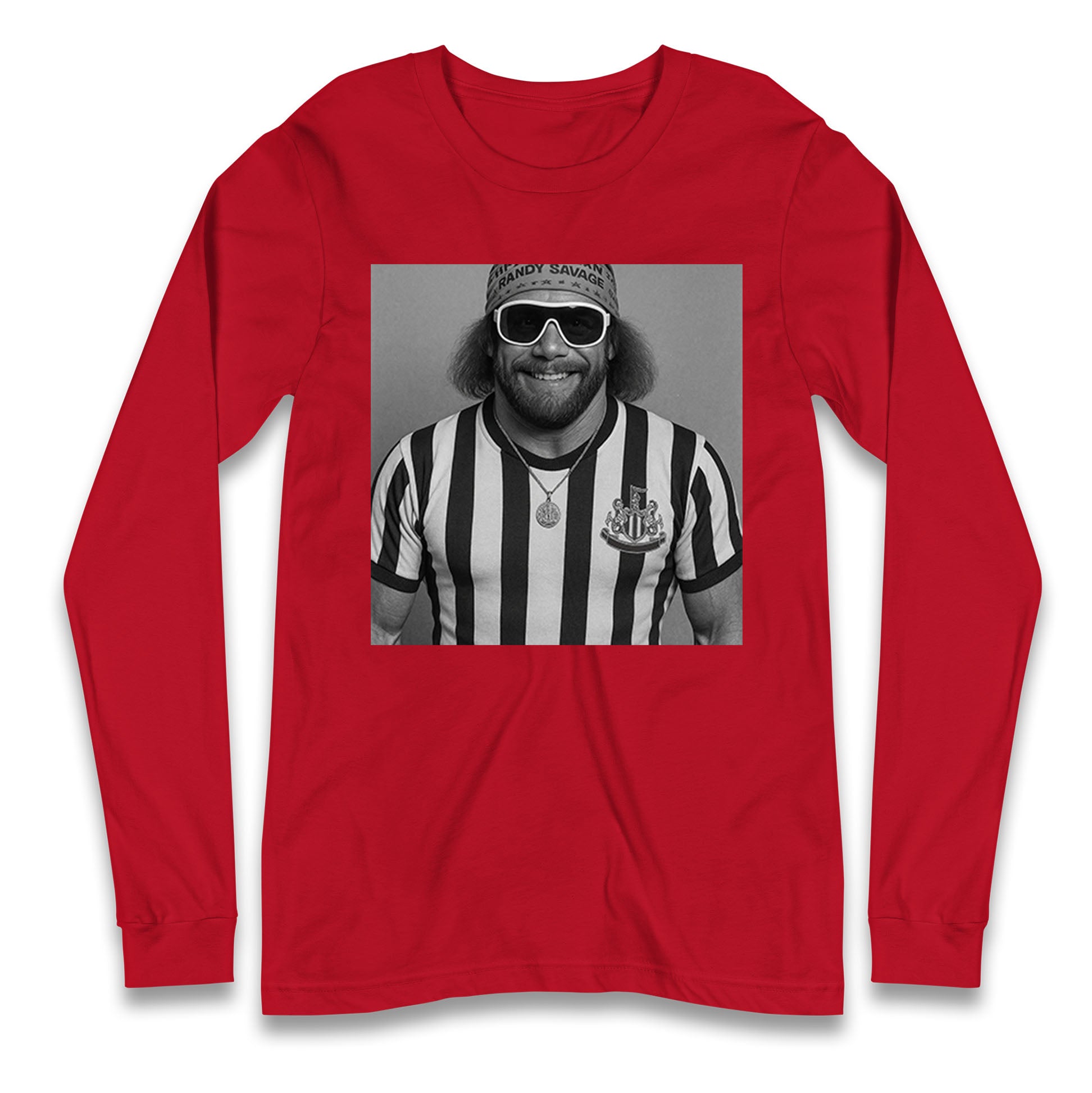 Macho Man Newcastle United Longsleeve T Shirt