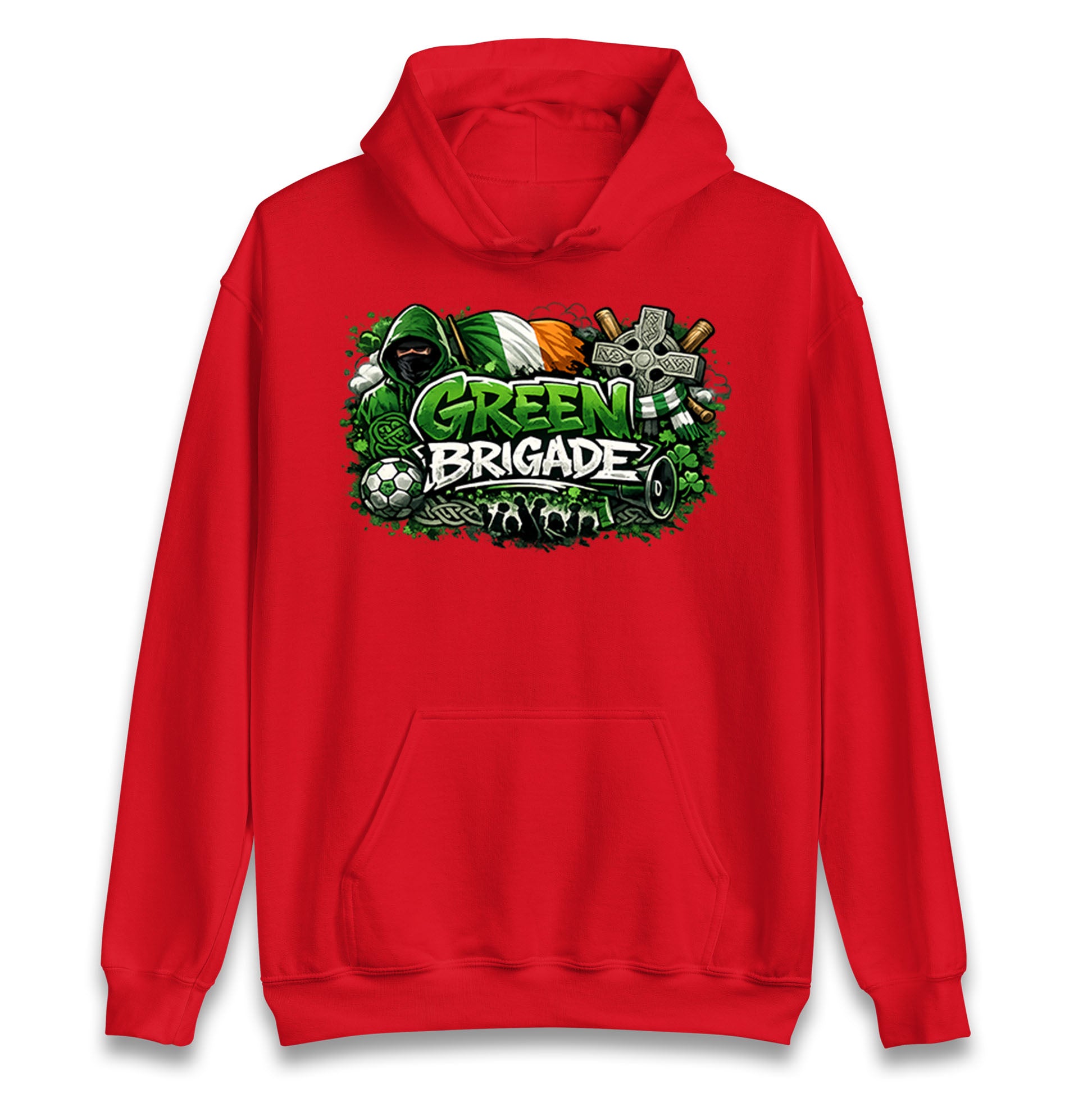 Celtic Green Brigade Football Hoodie