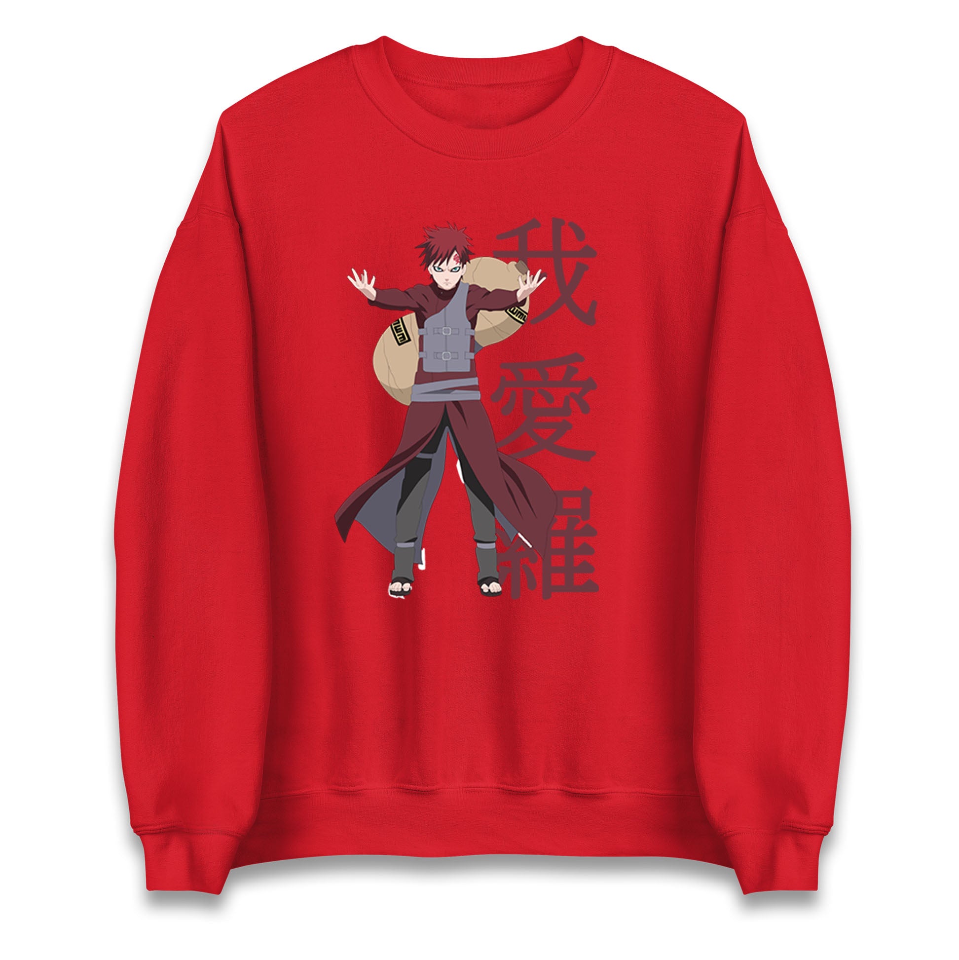 naruto shippuden gaara naruto sweatshirt