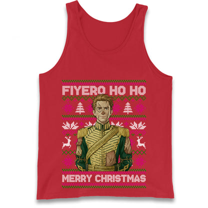 Prince Fiyero Wicked Christmas Tank Top