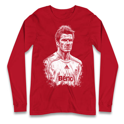 Beckham United Longsleeve T Shirt