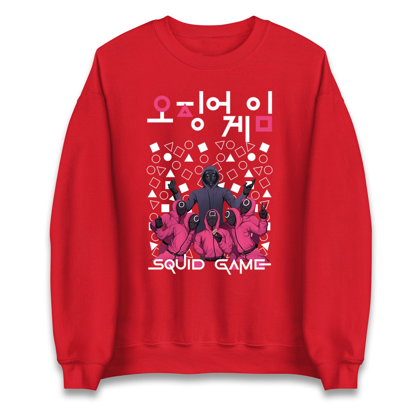 Squid Game Front Man And Guards Sweatshirt