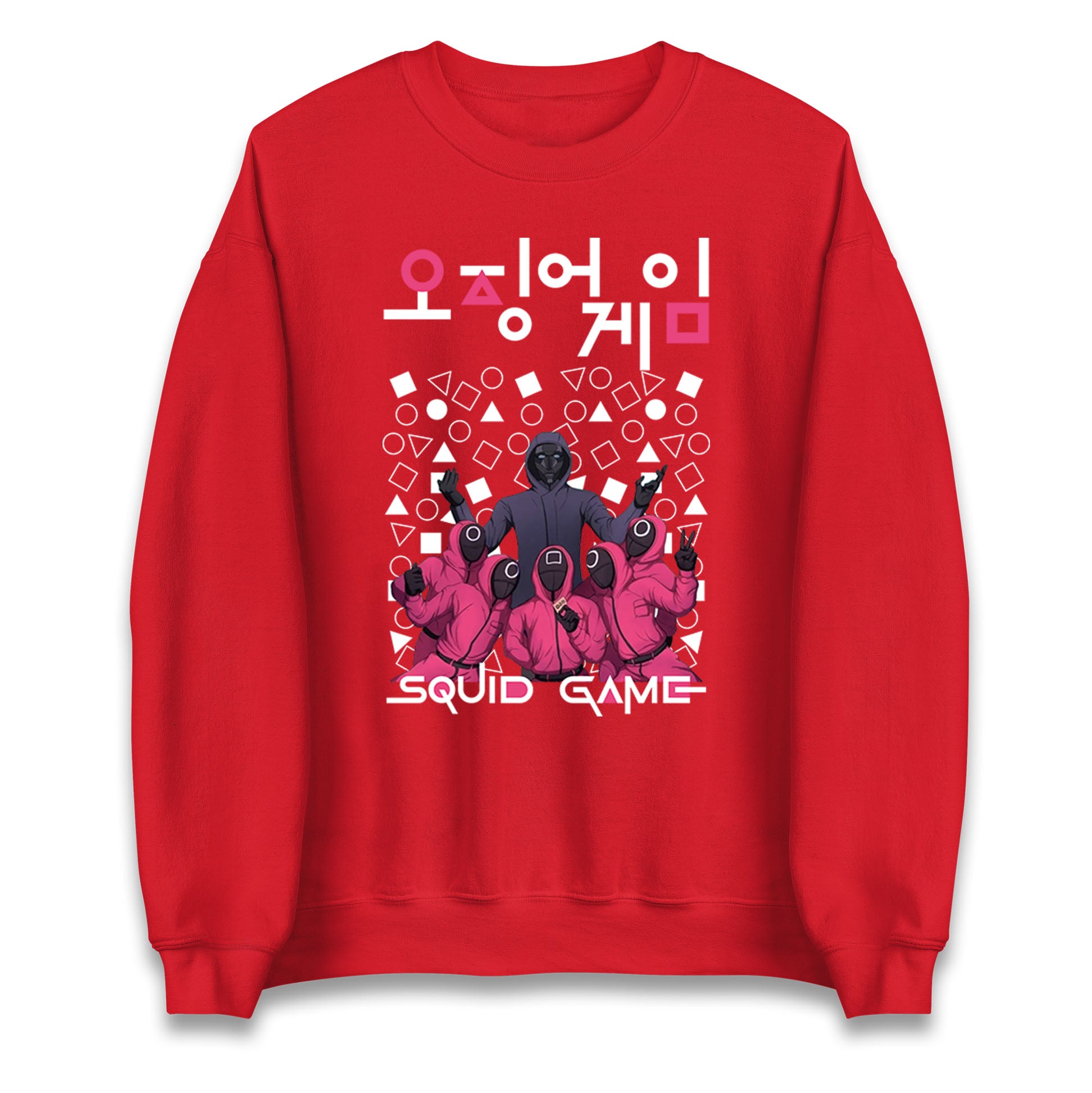 Squid Game Front Man And Guards Sweatshirt