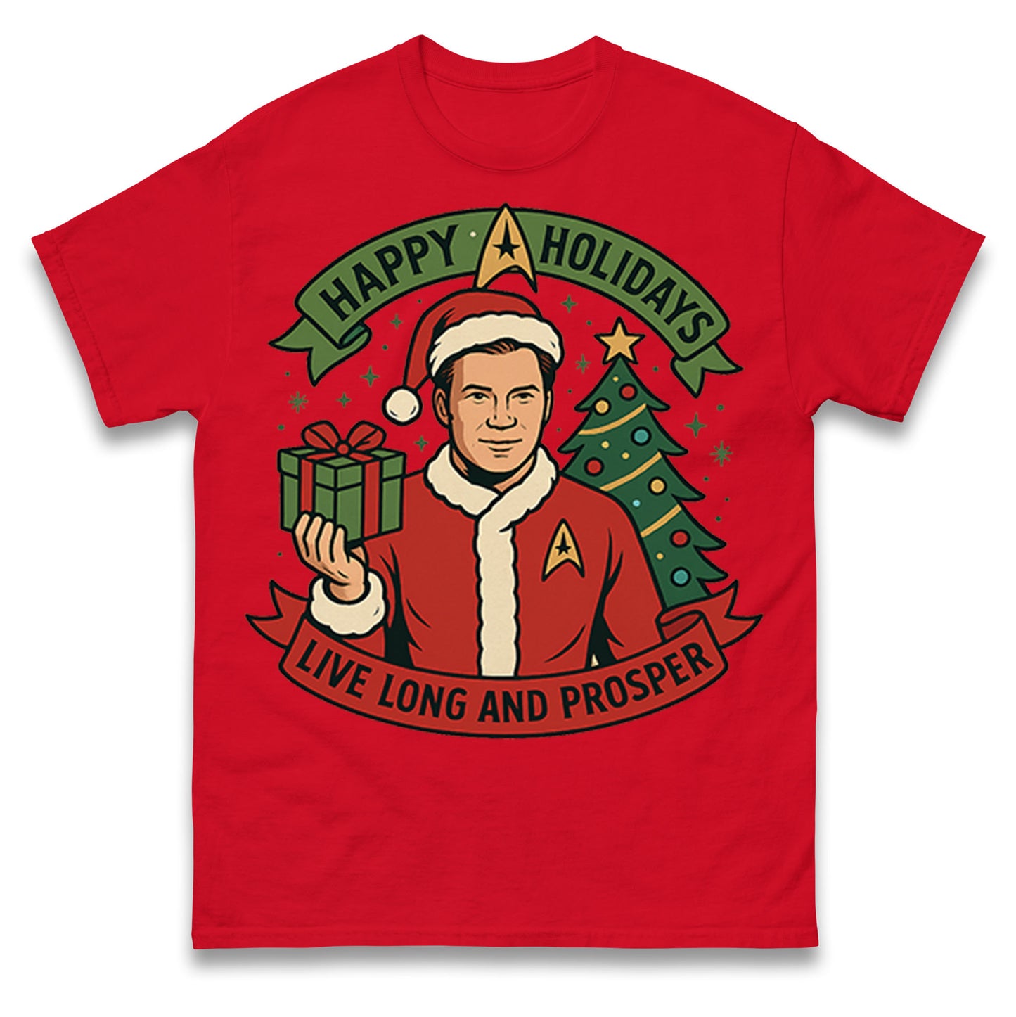 Star Trek Christmas T Shirt