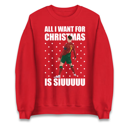 Ronaldo Christmas Jumper