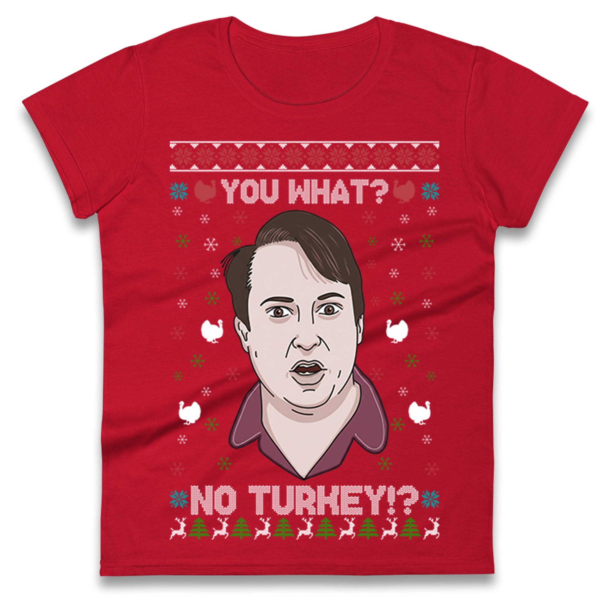 Peep Show Christmas Ladies T Shirt