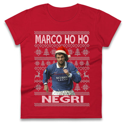 Rangers FC Christmas Ladies T Shirt 
