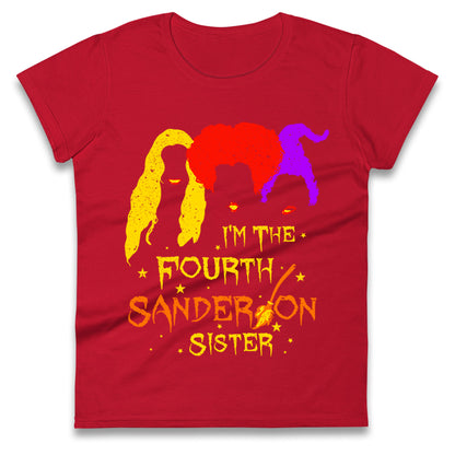 Im The Fourth Sanderson Sister Halloween Womens t shirt