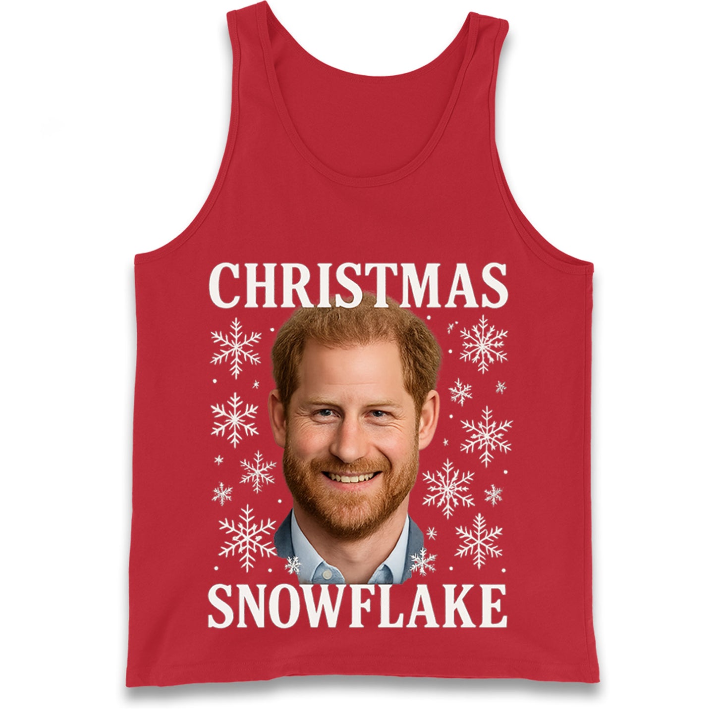 Prince Harry Xmas Tank Top
