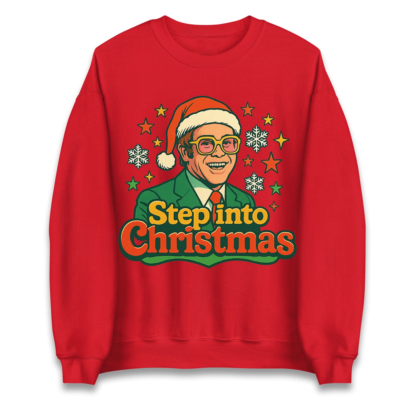 Elton John Christmas Jumper