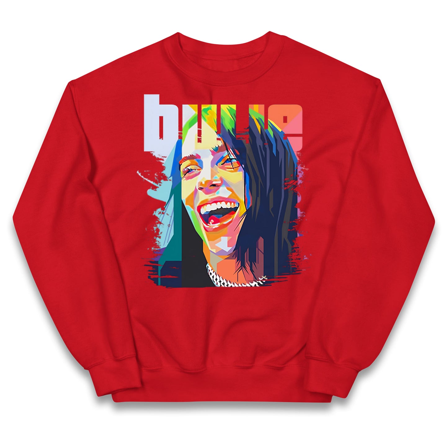 Billie Eilish Painting Kids Jumper