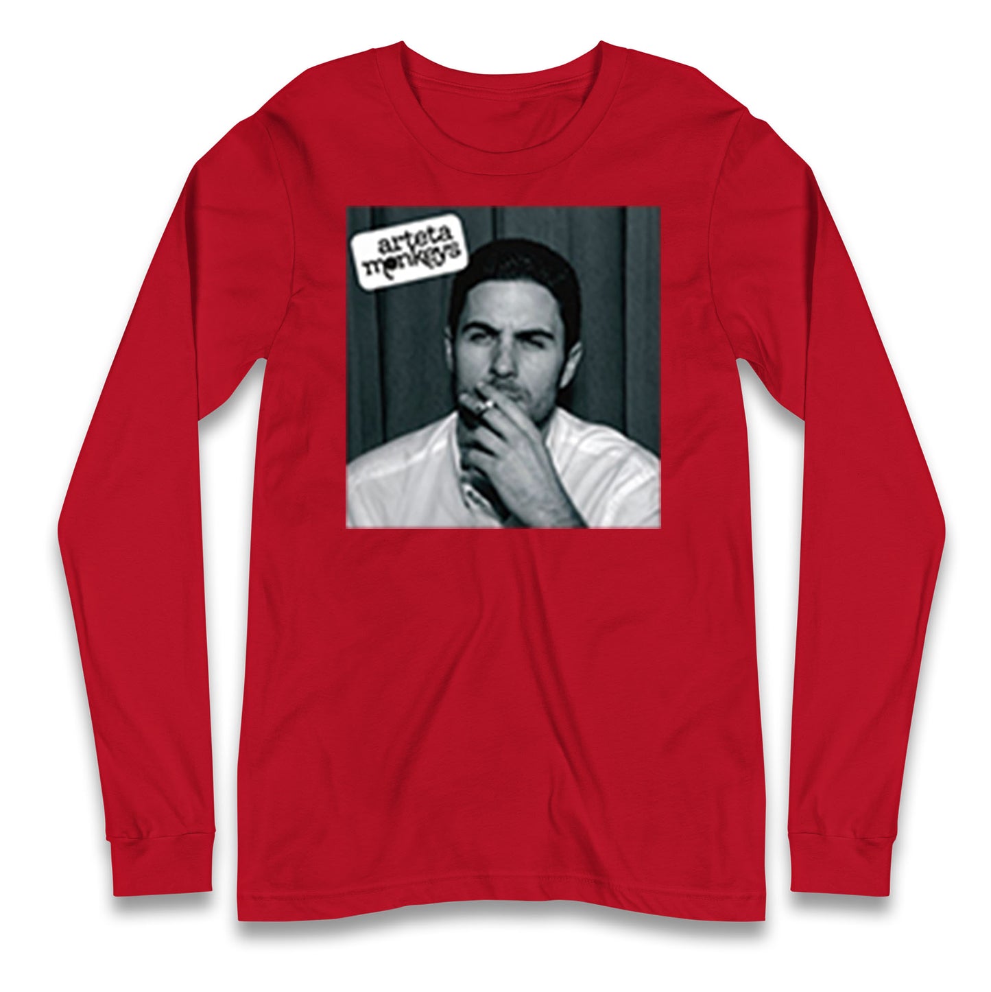 Mikel Arteta Arsenal Arctic Monkeys Longsleeve T Shirt