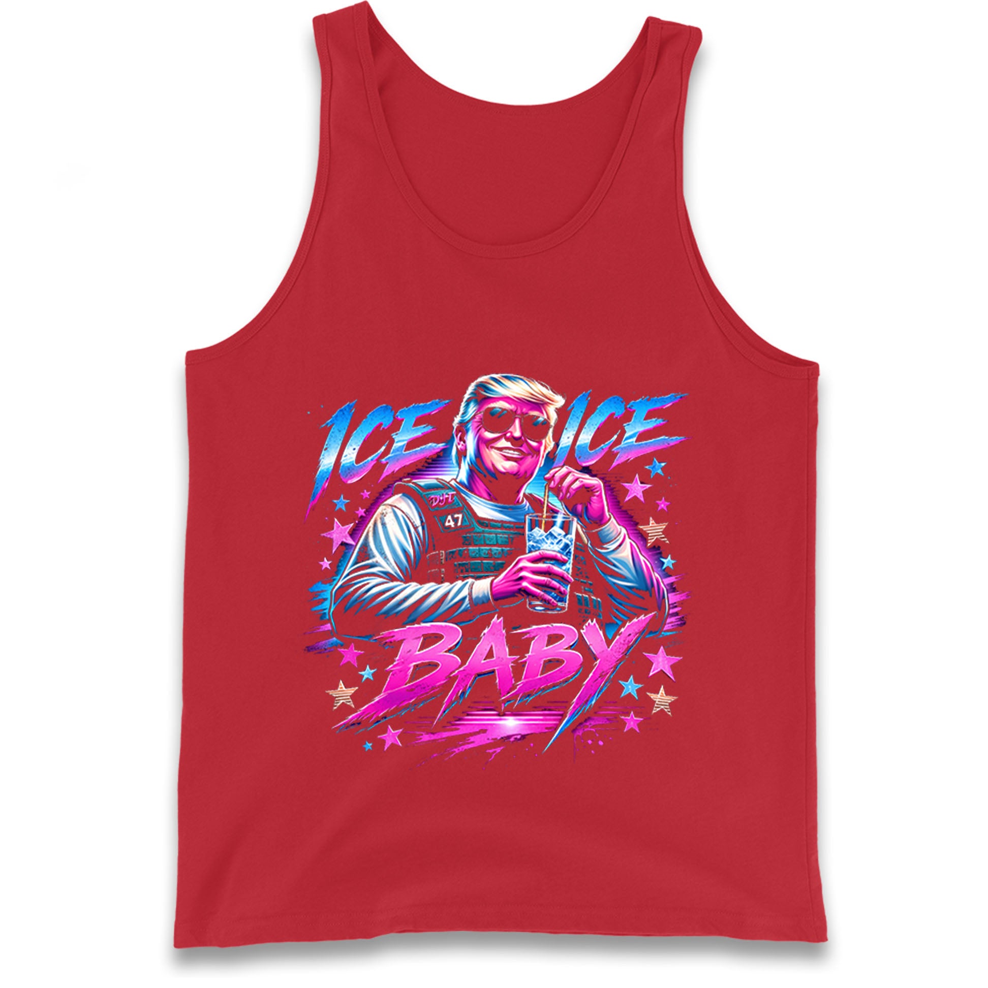 Donald Trump Ice Ice Baby Tank Top