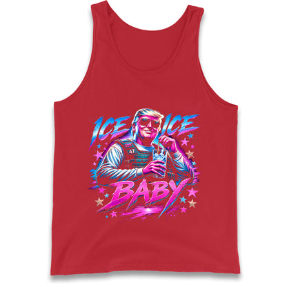 Donald Trump Ice Ice Baby Tank Top