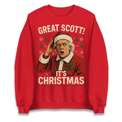 Back to the Future Doc Brown Jumper