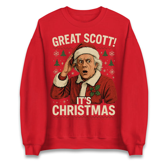 Back to the Future Doc Brown Jumper