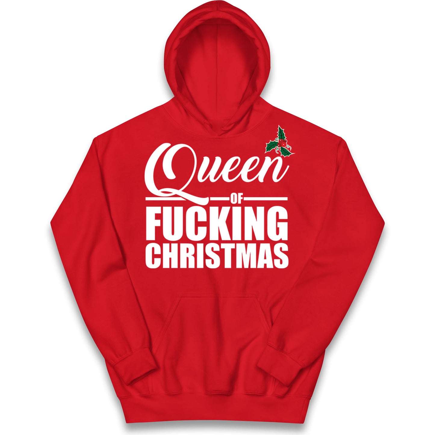 Nice Until Proven Naughty Kids Hoodie