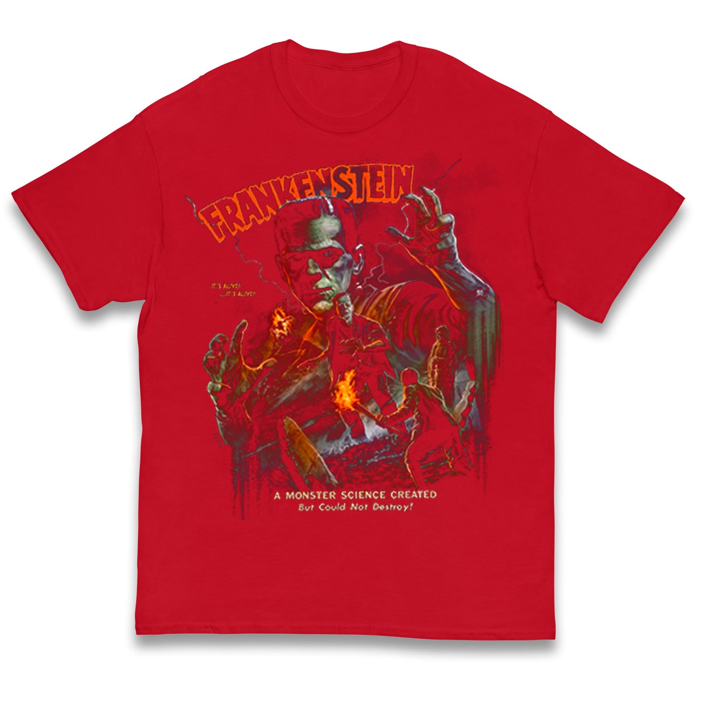Frankenstein It's Alive Kids T Shirt