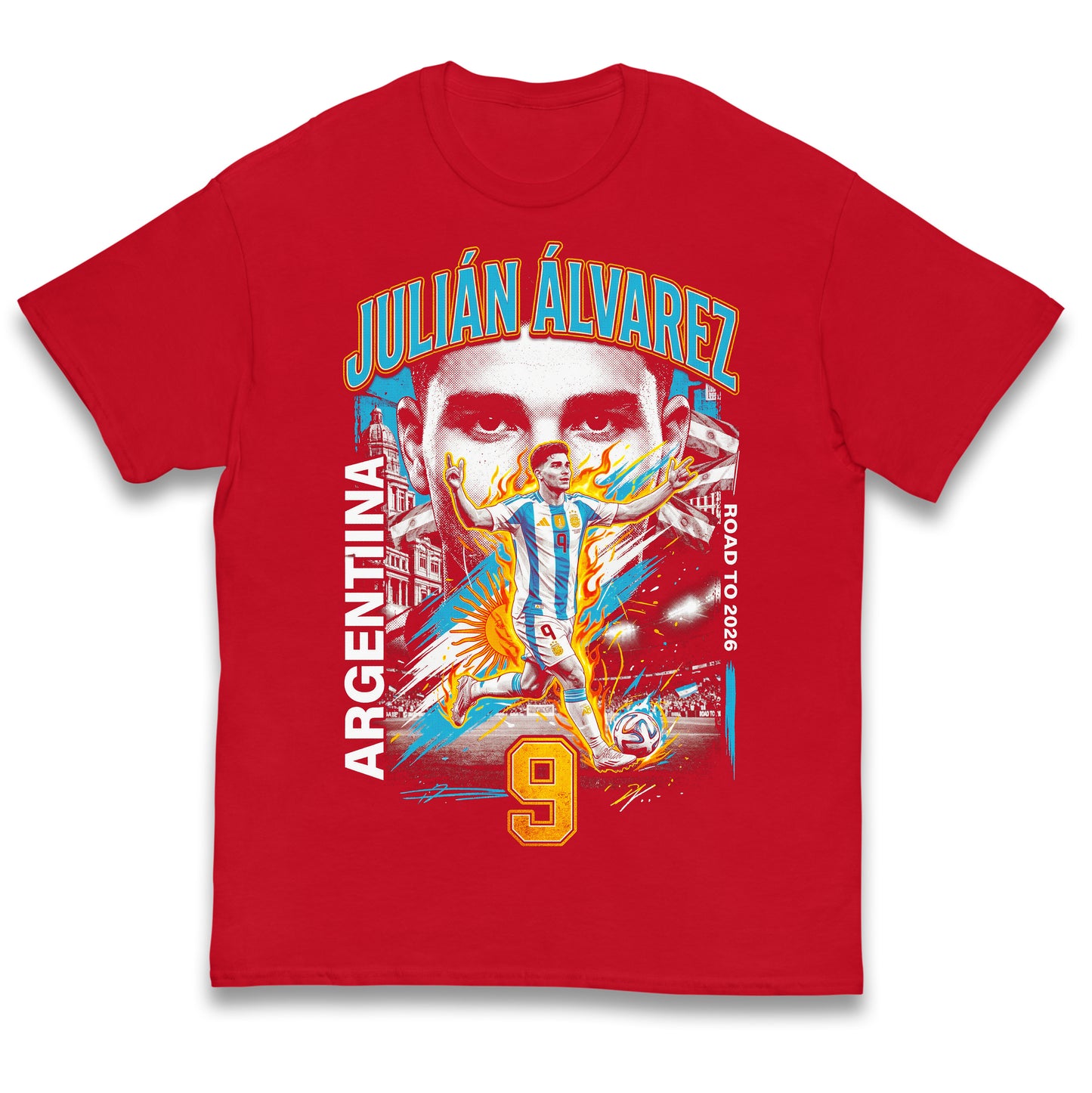 Julian Alvarez Kids T Shirt