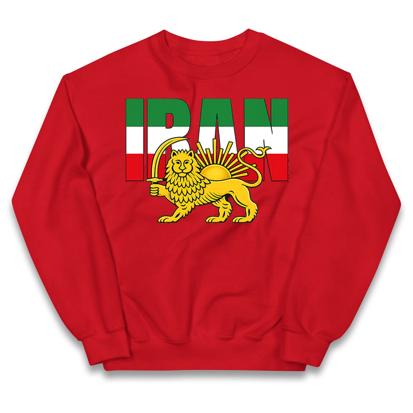 Iran Flag Kids Jumper