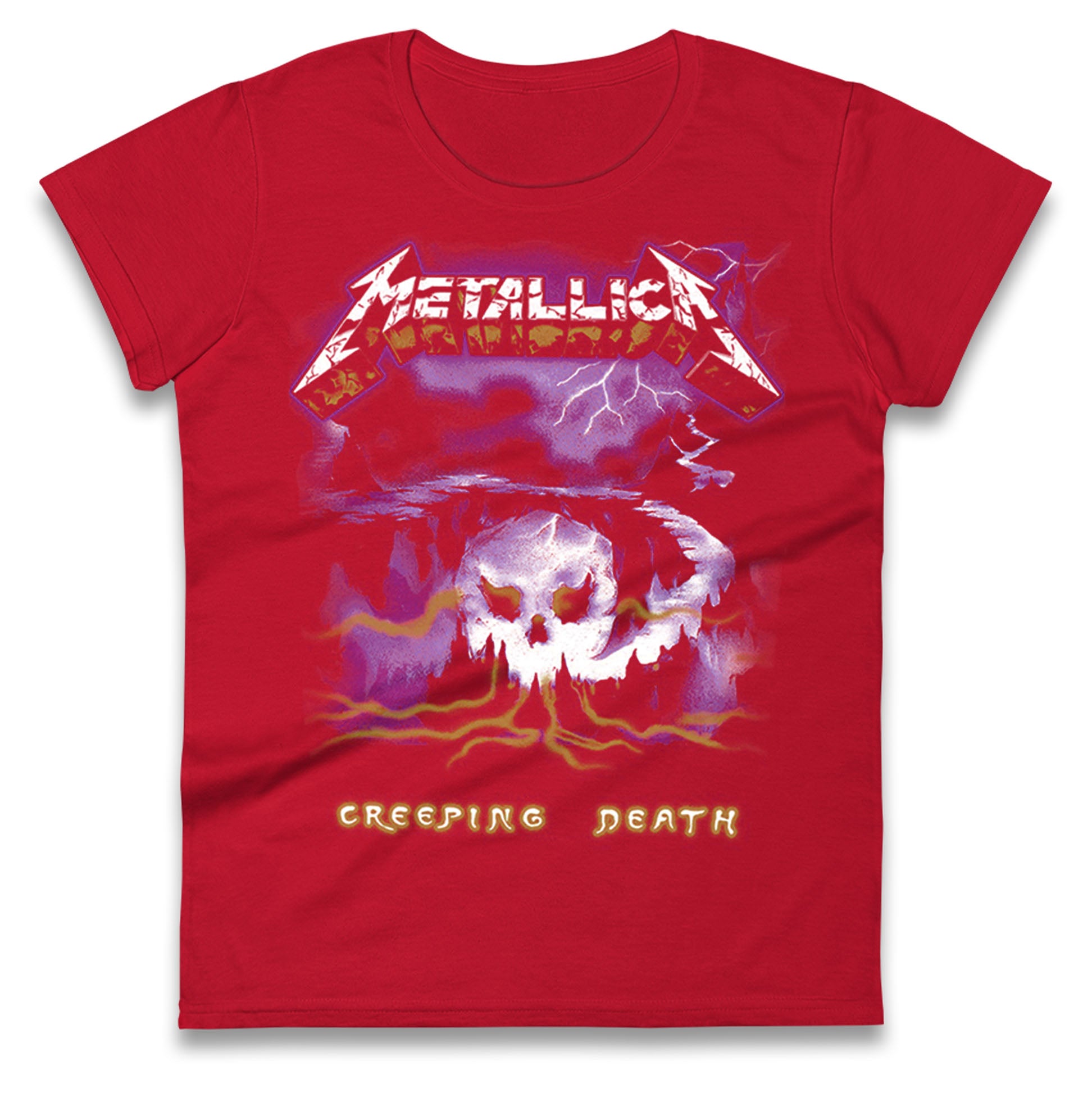 Metallica Creeping Death Ladies T Shirt
