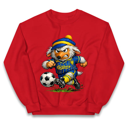 Classic AFC Wimbledon Football Kids Jumper