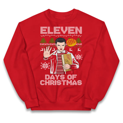 Eleven Christmas Kids Jumper