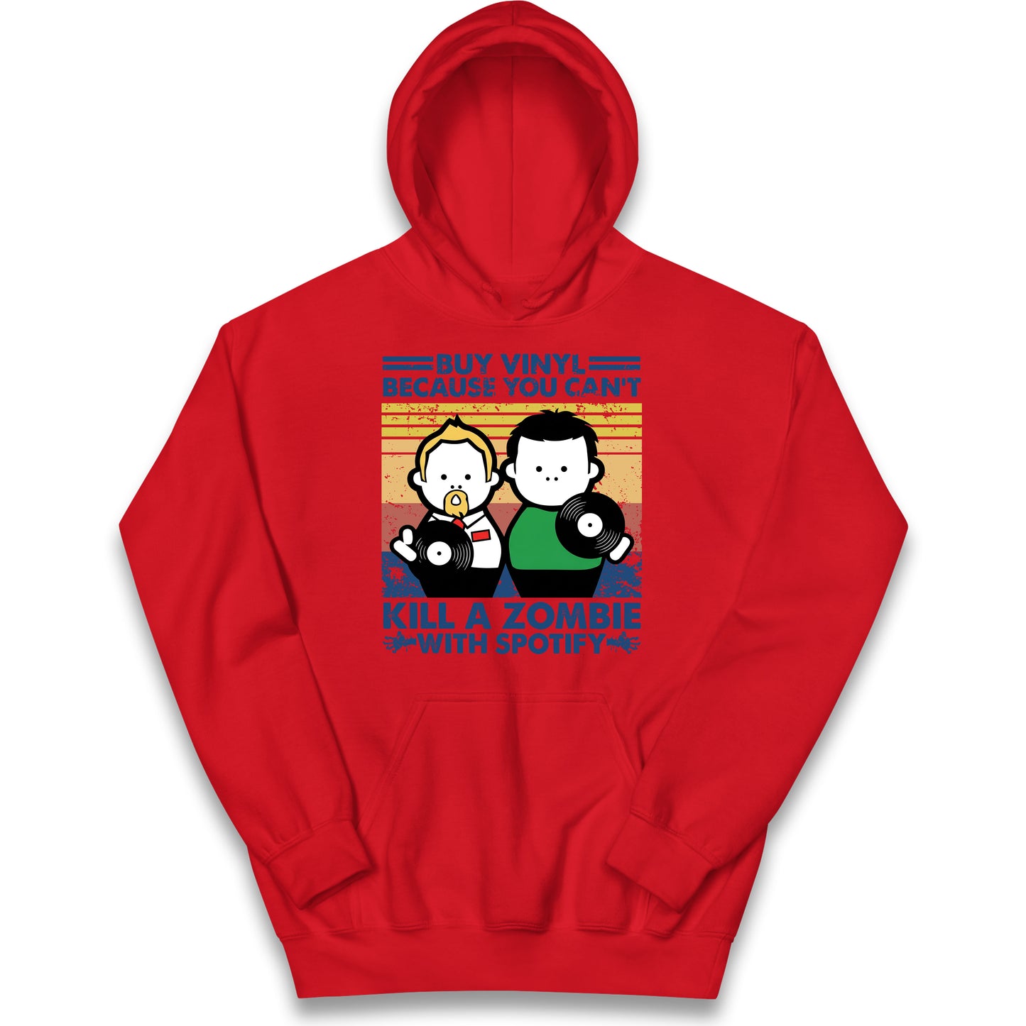 Buy Vinyl Recors Kids Hoodie