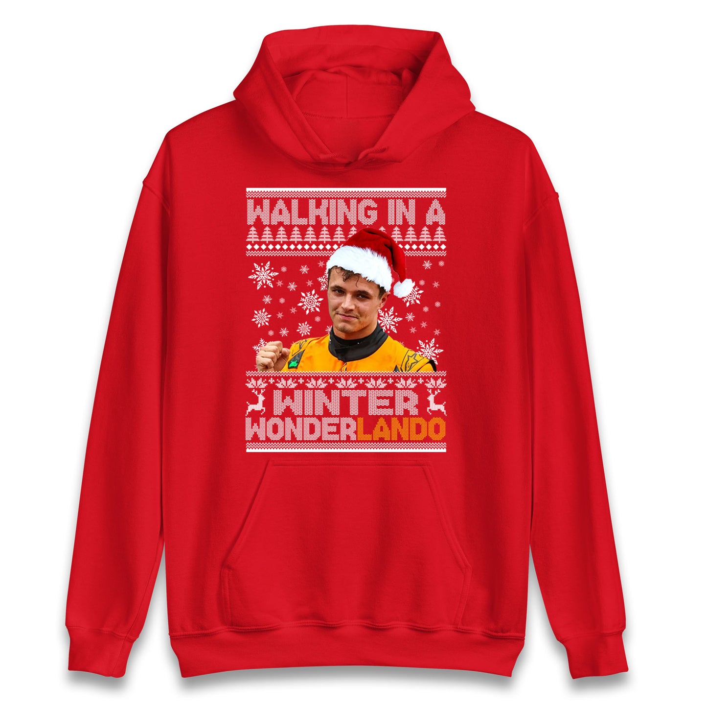 Lando Norris Christmas Hoodie