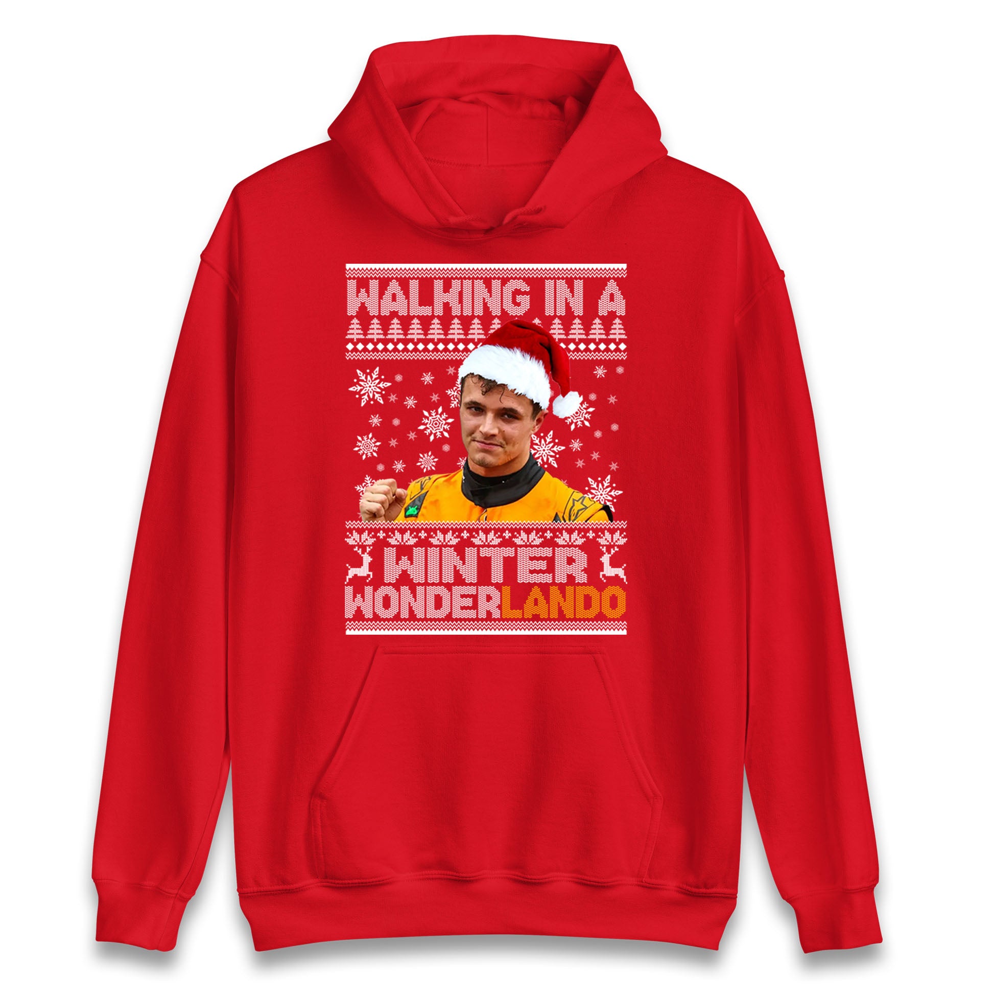 Lando Norris Christmas Hoodie
