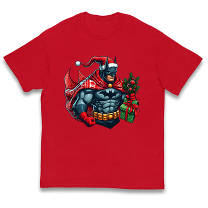 Batman Santa Kids T Shirt
