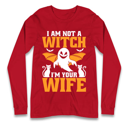 Im Not A Witch Im Your Wife Halloween T Shirt
