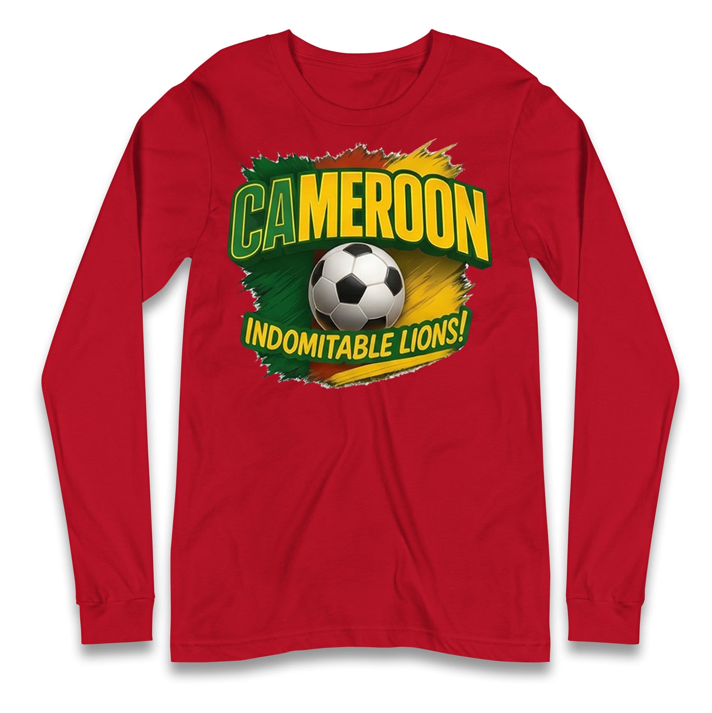 Cameroon Retro World Cup Longsleeve T Shirt 