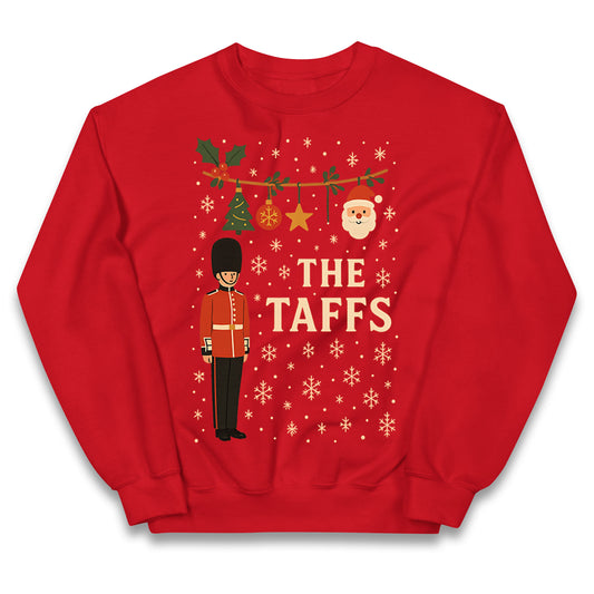 Welsh Guards Christmas Kids Jumper 