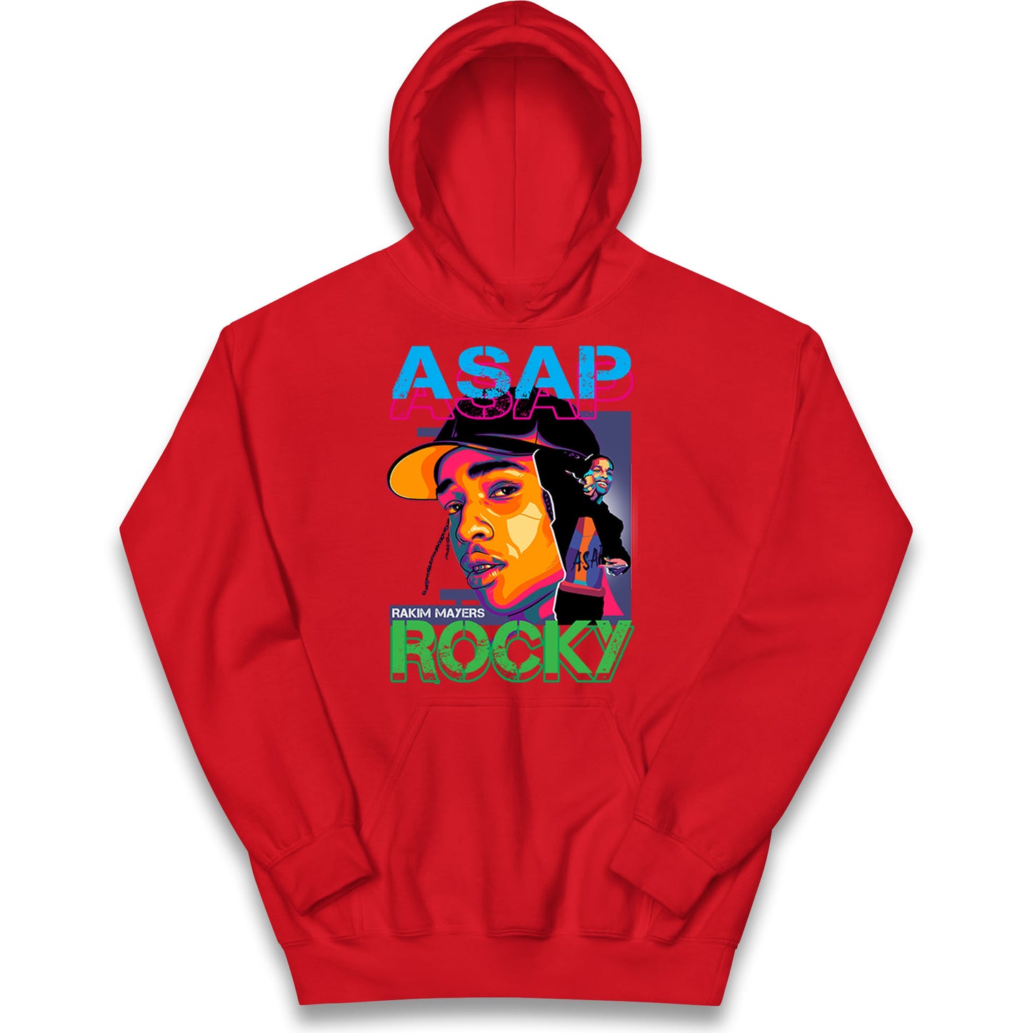 ASAP Rocky Rakim Mayers Kids Hoodie