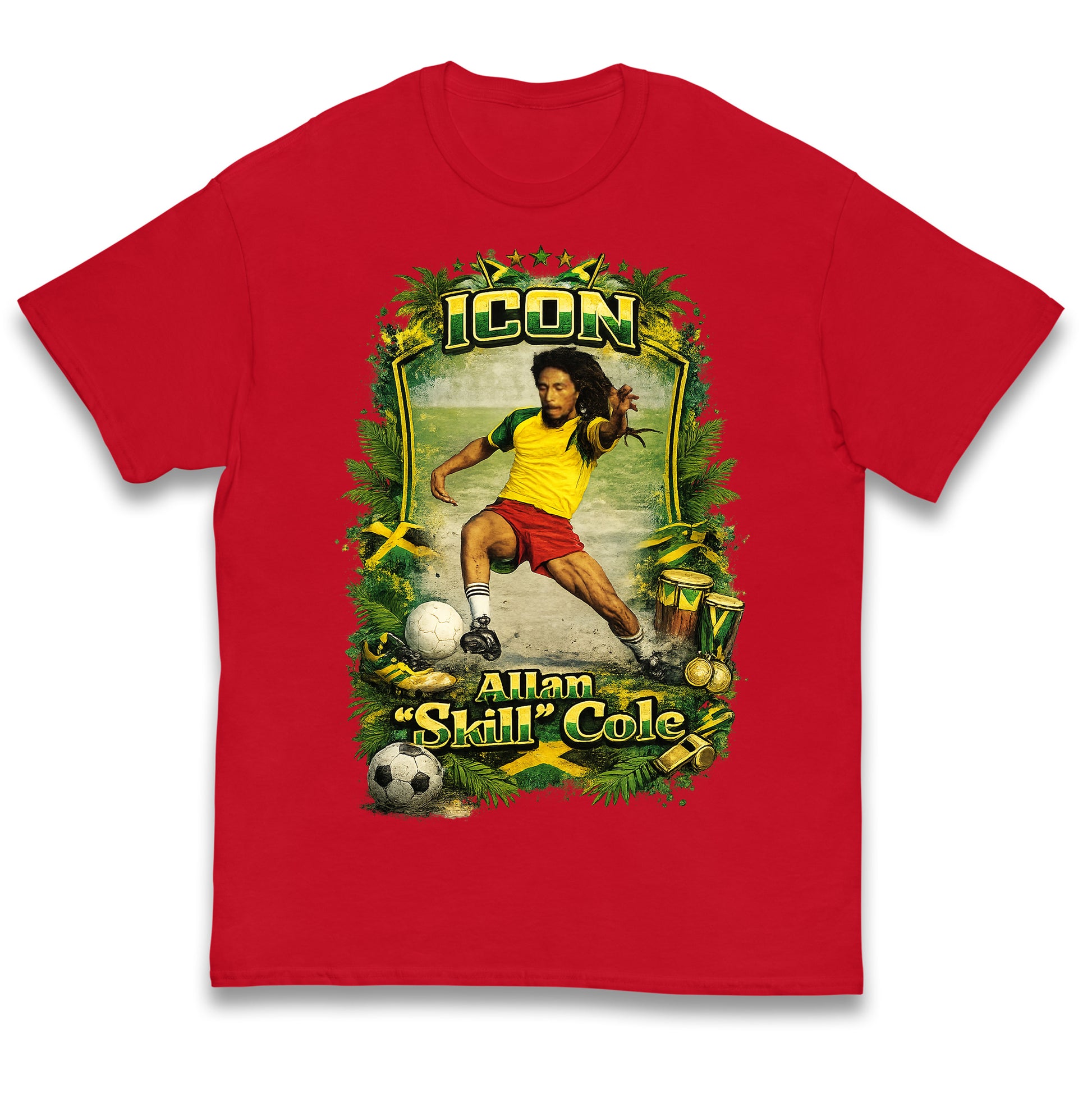 Jamaica Football Kids T Shirt 