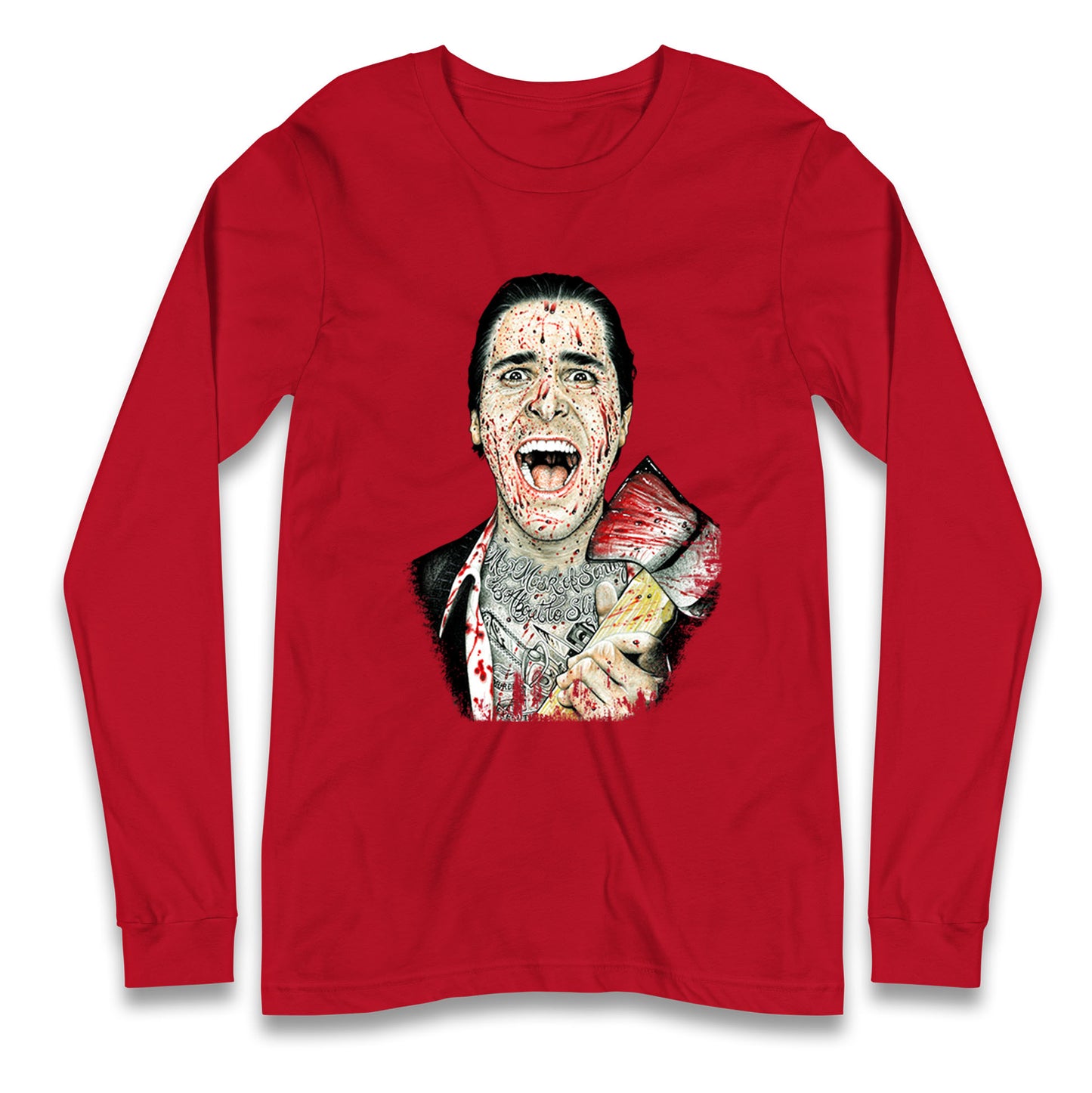 American Psycho Halloween Long Sleeve T Shirt