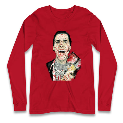 American Psycho Halloween Long Sleeve T Shirt