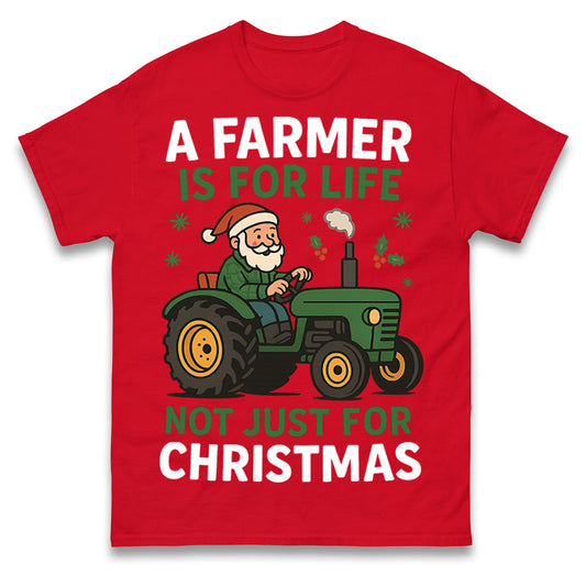 Farmer Christmas T Shirt