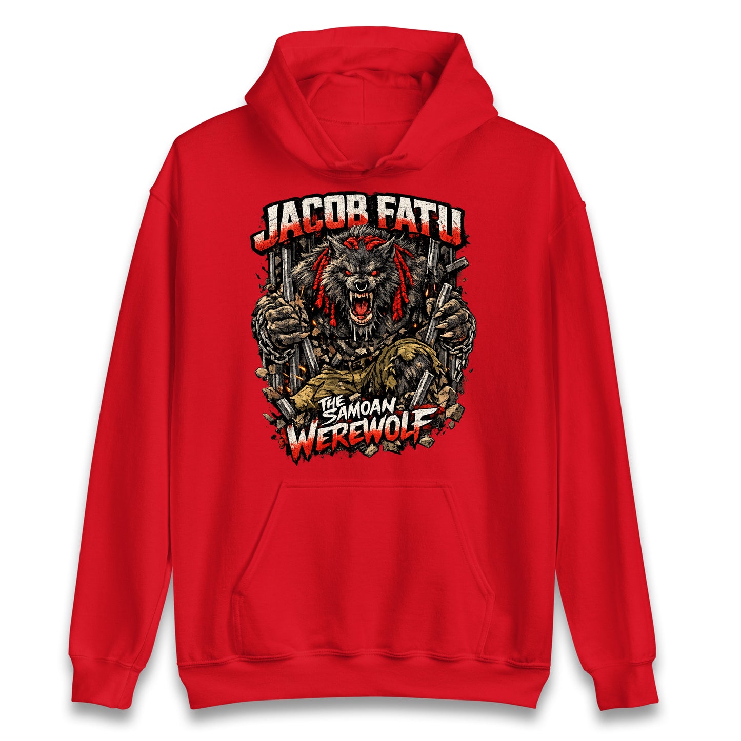 Jacob Fatu The Samoan Werewolf Hoodie