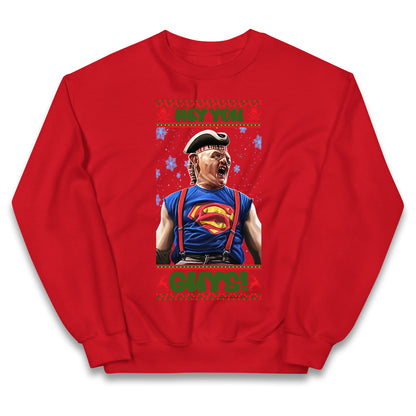 sloth christmas jumper