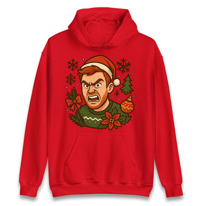 Angry Ginge Christmas Hoodie 