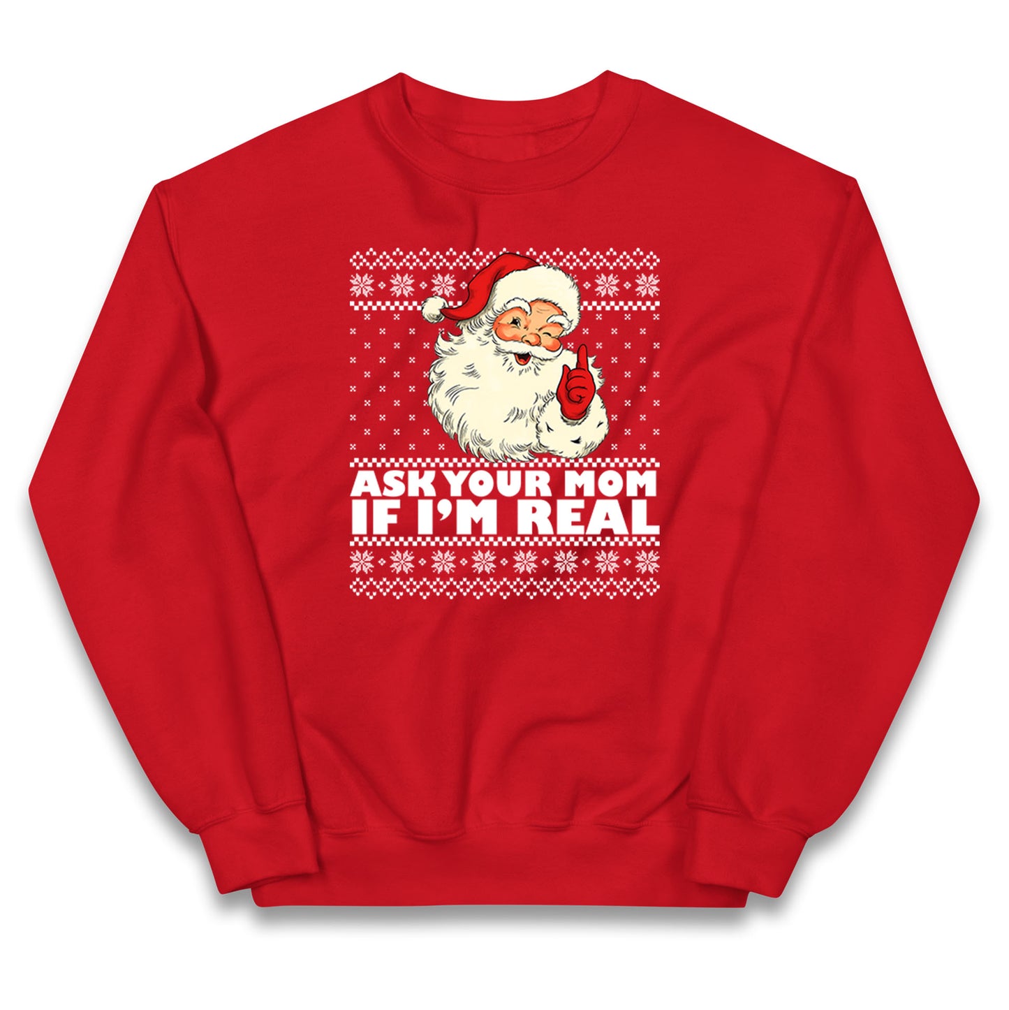 The Real Santa Kids Jumper