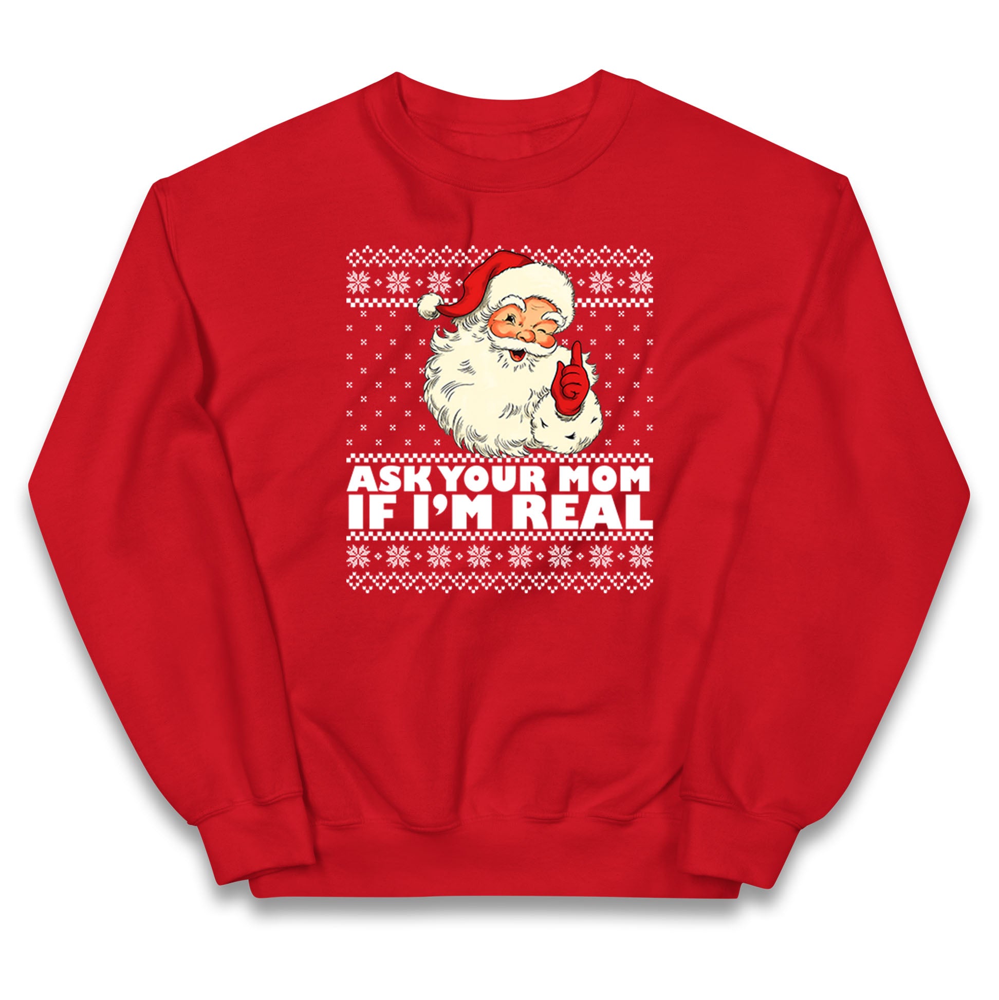 The Real Santa Kids Jumper