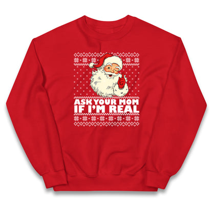 The Real Santa Kids Jumper