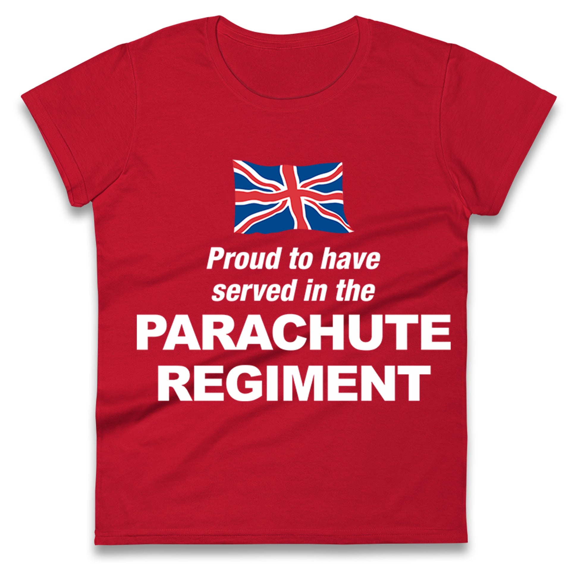 Parachute Regiment Ladies T Shirt 